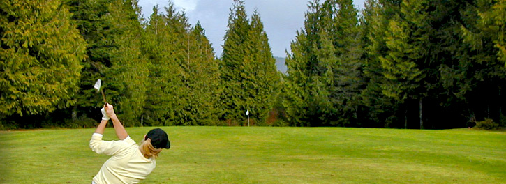 golf course holiday BC